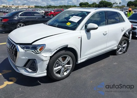 2024 Audi Q3 Premium Plus 45 Tfsi S Line Quattro Tiptronic из США, поврежденный, VIN WA1EECF38R1184647